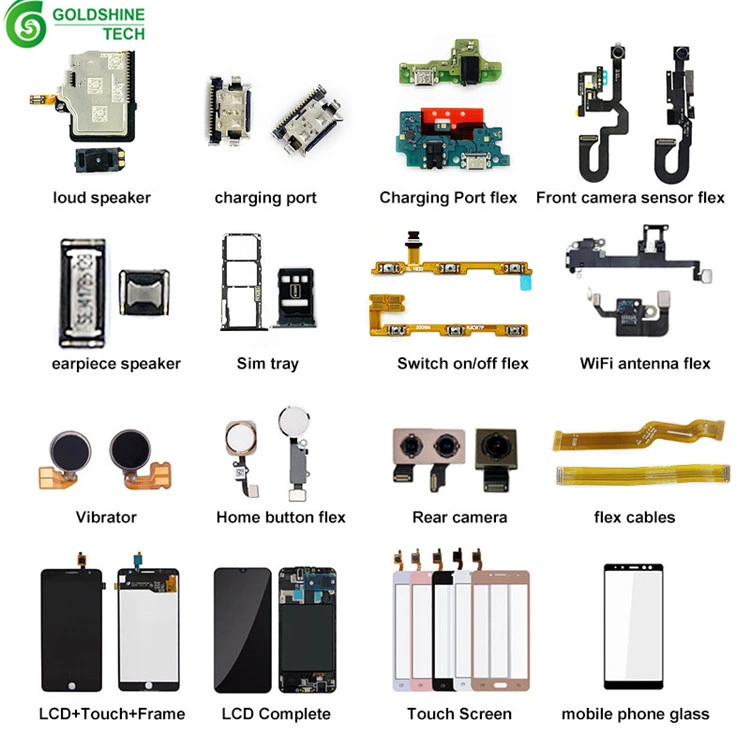 Wholesale OEM Mobile Phone Spare Parts for iPhone Samsung Replacement Parts for iPad Tablet Cellular Parts for LG Motorola Huawei Xiaomi Tecno Infinix