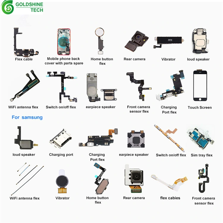 Wholesale OEM Mobile Phone Spare Parts for iPhone Samsung Replacement Parts for iPad Tablet Cellular Parts for LG Motorola Huawei Xiaomi Tecno Infinix